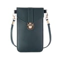 thumbnail image 1 of CAROOTU Touchable Mobile Phone Bag Multifunctional PU Wallet Cross Body Handbag with Detachable Strap for, 1 of 7
