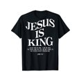thumbnail image 1 of Regalos para hombres [100% algodón] Camiseta Jesús es rey con versículo bíblico de Juan 14:8., 1 of 6