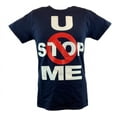 thumbnail image 3 of John Cena Navy Blue U Can't Stop Me Kids Boys Costume T-shirt Hat Wristbands YS 6-8, 3 of 9