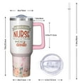 thumbnail image 2 of Year-Round Appreciation 40oz Nurse Tumbler, Stainless Steel Versatile Cup, Suitable for Any Holiday or occasion, The Always-Appropriate Nurse Gift, 2 of 5