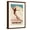 Brown Frame, variant on Art.com German Ski Poster Art Print, White Frame Wall Art, 17" x 23"
