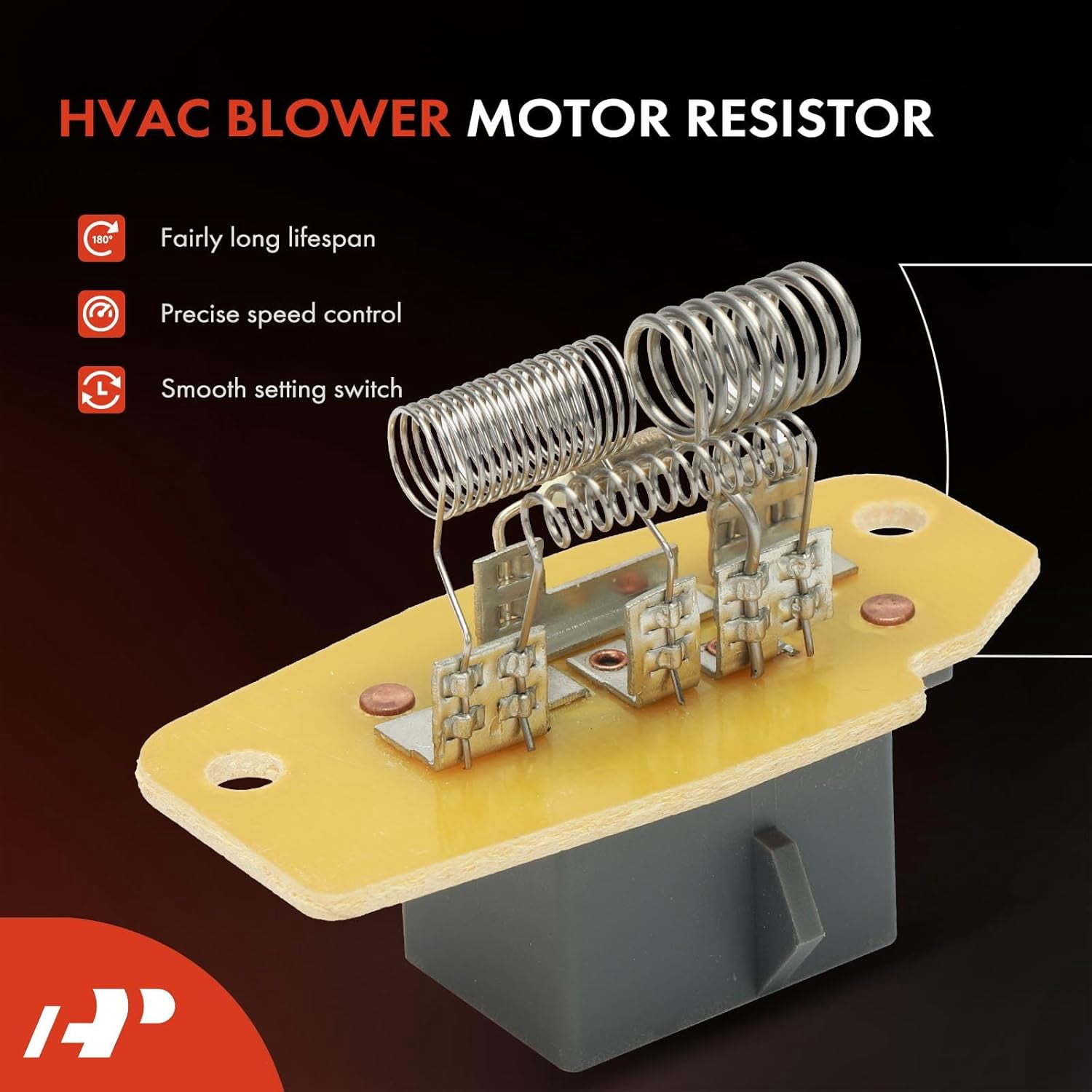 A-Premium HVAC Blower Motor Resistor Compatible with Ford Vehicles - F-150 F-250 HD F-350 F-53 Motorhome Chassis F-600 Explorer E-250 Club Wagon E-450 Super Duty & Mazda B2300 B3000 B4000