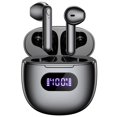 thumbnail image 1 of Auriculares inalámbricos Jrwaro Bluetooth V5.3 48H Playtime IPX7 negros, 1 of 6