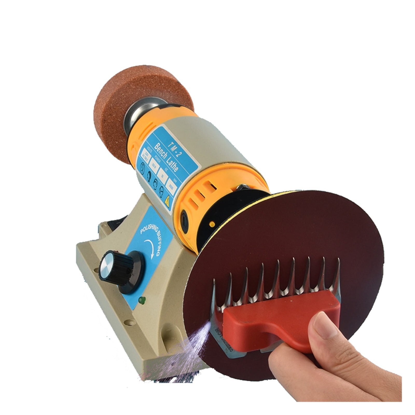 Knife Sharpener Benchtop Electric Grinder Sheep Blade DIY Sander Benchtop Lathe
