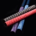 thumbnail image 2 of GLFILL Anti-Slip Tennis Badminton Squash Racquet Over Grip Tape Overgrip Sweatband Bicycle Handle Insulation Protect Racket Grip Band Red, 2 of 9