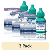 (3 pack) Refresh Optiv Gel Drops Lubricant Eye Gel, Extended Therapy, 0.33 fl oz