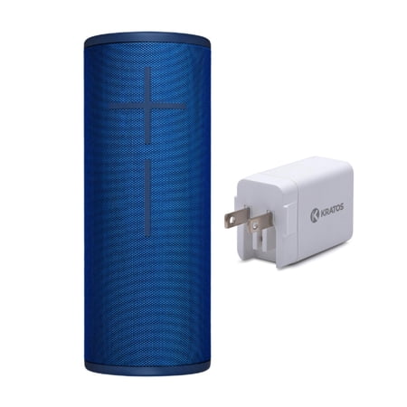 UPC: 0663701814385 | Ultimate Ears MEGABOOM 3 Wireless Bluetooth Speaker with 2-Port Adapter – Blue
