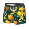 thumbnail image 2 of Junzan Fresh Orange Mens Underwear Boxer Briefs For Men’s - Medium, 2 of 9