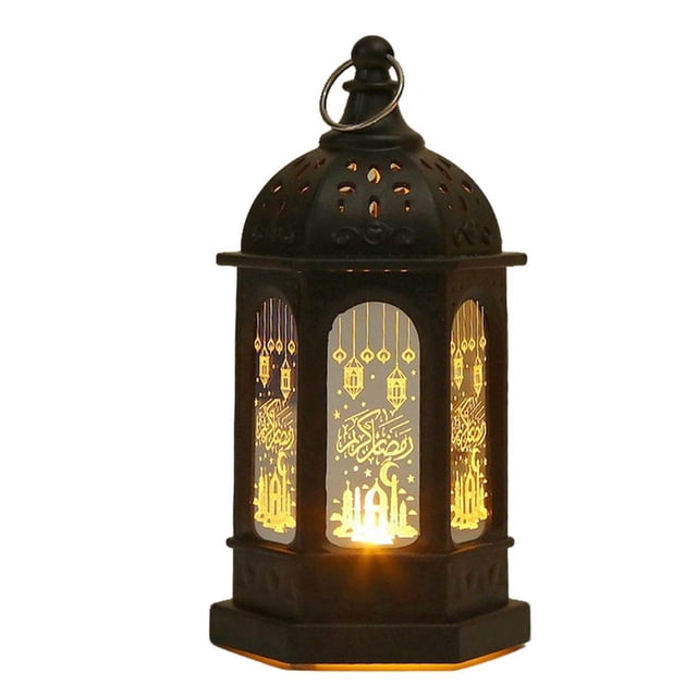 Waterproof Design Candlestick Ornament Decorative Lights Hollow Carving Zen Wind Light Warm White Light Relief Patterns Portable Nordic Night Light Photography Props