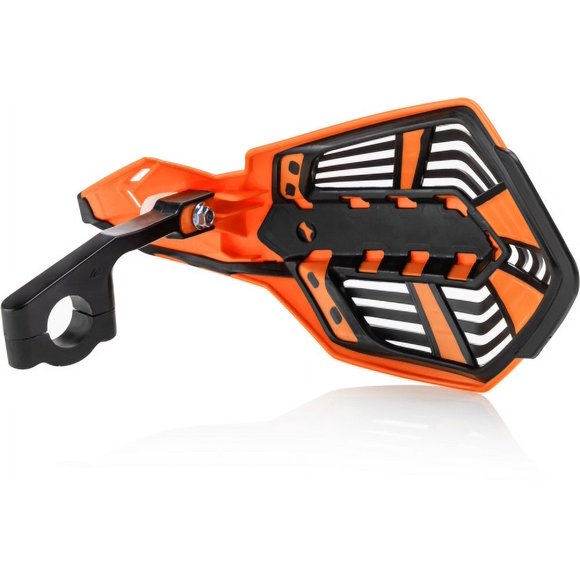 Acerbis X-Future Handguards, Orange/Black