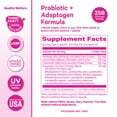 thumbnail image 6 of Pink Stork Cortisol Probiotic for Women – Mood and Adrenal Support Supplement – Ashwagandha, Lemon Balm, Chamomile, 25 Billion CFU – Gut Health, Energy, Focus – Lower Cortisol – 30 Capsules, 6 of 9