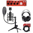 thumbnail image 1 of Focusrite Clarett 4Pre USB Audio Interface+Blue Microphone+AKG Headphones+Stand, 1 of 37