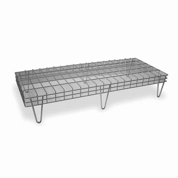 Manufacturer Varies Low Prof Dunnage Rack,1400 lb.,Wire,60 W 2HFX8