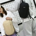 thumbnail image 3 of Unisex Backpack Adjustable Straps Breathable Lightweight Smooth Zipper Firm Sticthing Backpack for Outdoor, 3 of 10