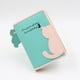 thumbnail image 1 of Cartera de mujer estilo coreano con cremallera de medio lado y diseño de gato de dibujos animados, cartera pequeña plegable para estudiantes, monedero de mano para mujer, 1 of 6