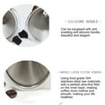 thumbnail image 3 of YAOMOBB Coffee Filter Stainless Steel Coffee Funnel Filter 1 Set Heat Resistant Reusable Cone Filter for Home Kitchen, 3 of 6