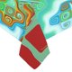 thumbnail image 2 of Mantel ABPHQTO Mosaico Cool Colorful Abstract Fractal Art 150x260 cm, 2 of 2