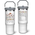 thumbnail image 1 of 30oz Teacher Tumbler Stainless Steel Travel Mug Best Teacher Gifts Hot & Cold Drinks Appreciation Week, Back to School, & Birthday Gifts for Women, 1 of 6