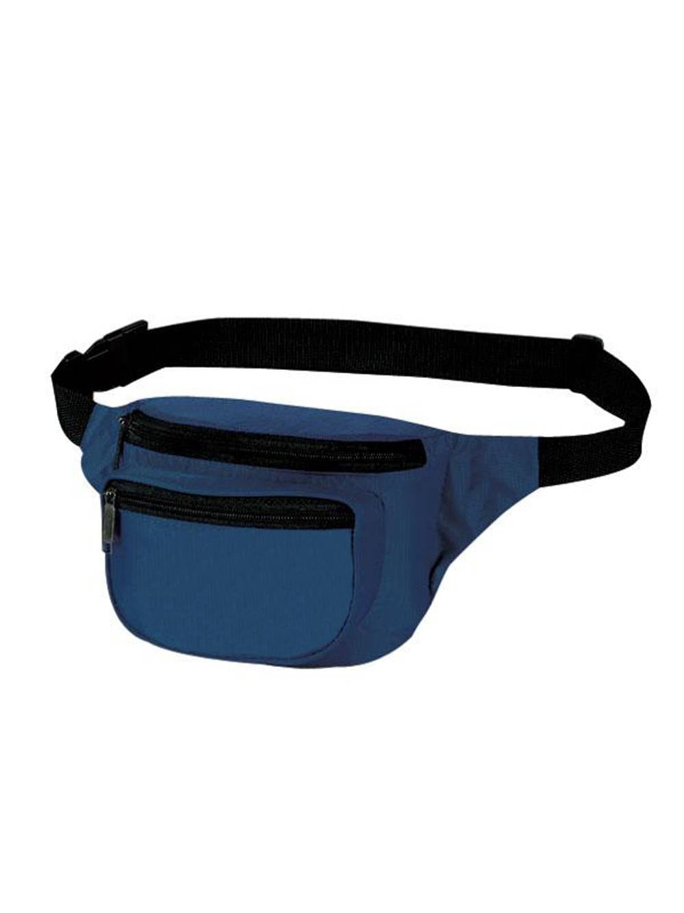 3Zipper Fanny Pack Navy