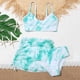 thumbnail image 4 of Conjunto de Bikini con tinte dibujo Tie para niñas, traje de baño y faldas para niños de 7 a 14 años, traje de baño para adolescentes y niñas, paquete de 3 unidades, 4 of 5