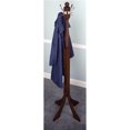 thumbnail image 1 of Walnut Beechwood COAT HANGER 74 Inch 4 DOUBLE-HOOK, 1 of 1