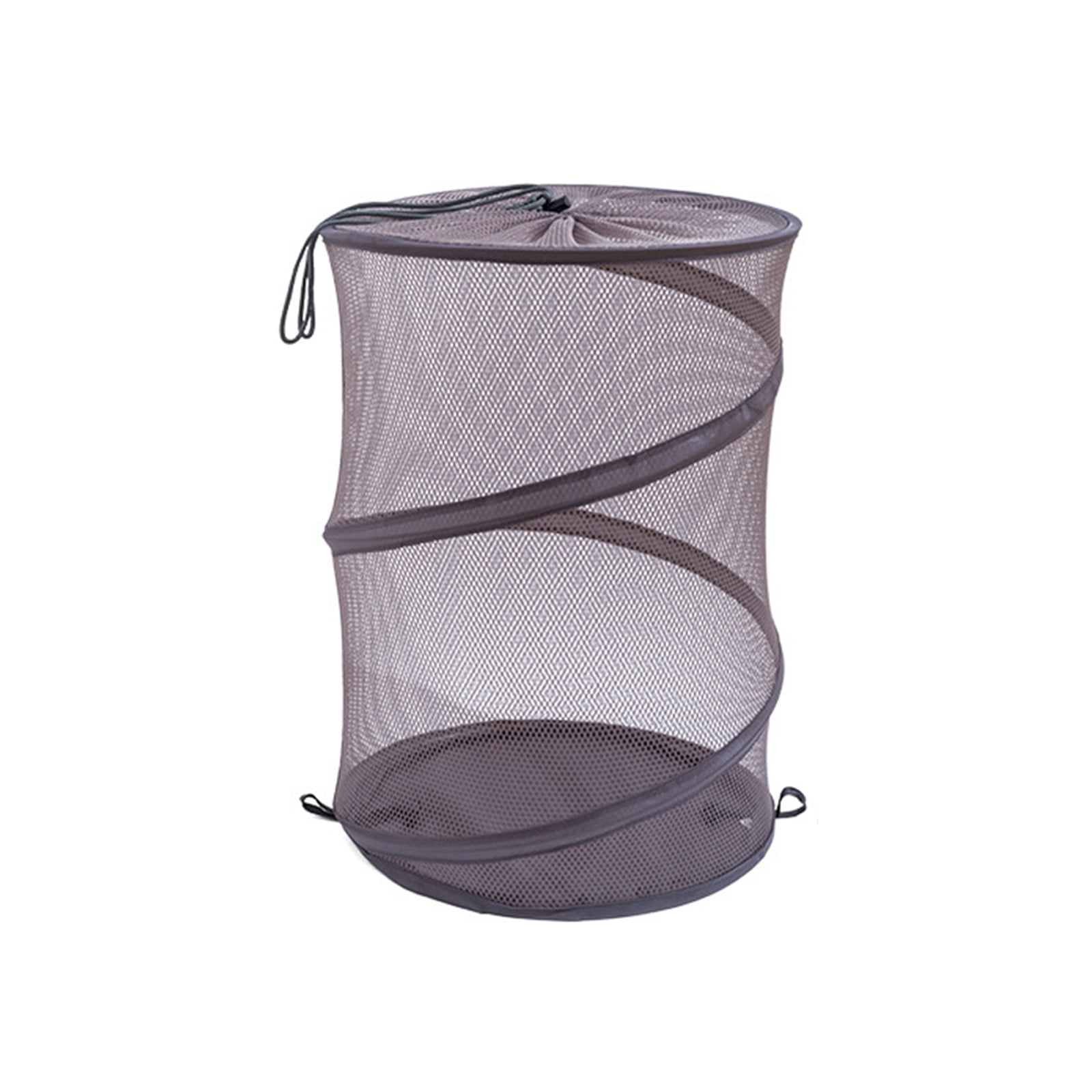 mesh collapsible laundry basket
