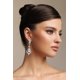 thumbnail image 3 of Pendientes Bellabarnetten Diamond Geometry Mesh Polyester, 3 of 3