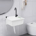 thumbnail image 4 of Heavy-Duty Utility Sink, 20.08x17.52x9.45in, Impact-Resistant PP & Alloy Faucet, Versatile for Commercial Kitchens/Art Studios/Greenhouses, 4 of 20