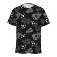 thumbnail image 3 of Camiseta con estampado de fútbol americano para hombre, camisetas con estampado 3D de fútbol, camisetas casuales de moda de verano con cuello redondo, camisetas holgadas de manga corta, ropa de calle, 3 of 4
