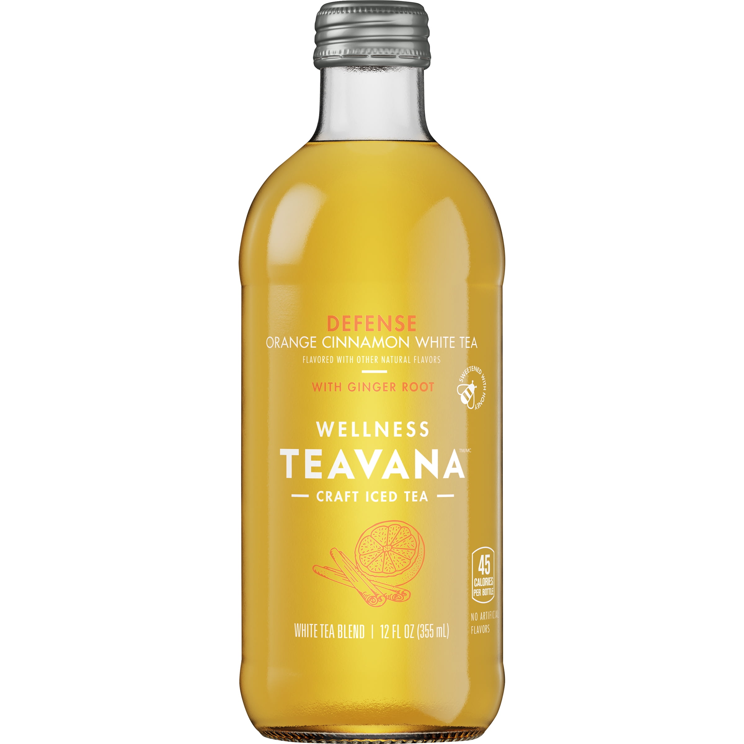 Teavana Wellness Craft Iced Tea Defense Orange Cinnamon White Tea with