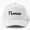 White, variant on Nonno Monochrome Script Baseball Hat, Italian Grandpa Typography Design, Classic Cap