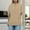 Z001-Khaki, variant on Women's Half Zip Sweatshirts Collared V-Neck Short Sleeved Solid Tops with Pocket Fall Fashion Casual Loose Pullover Shirts