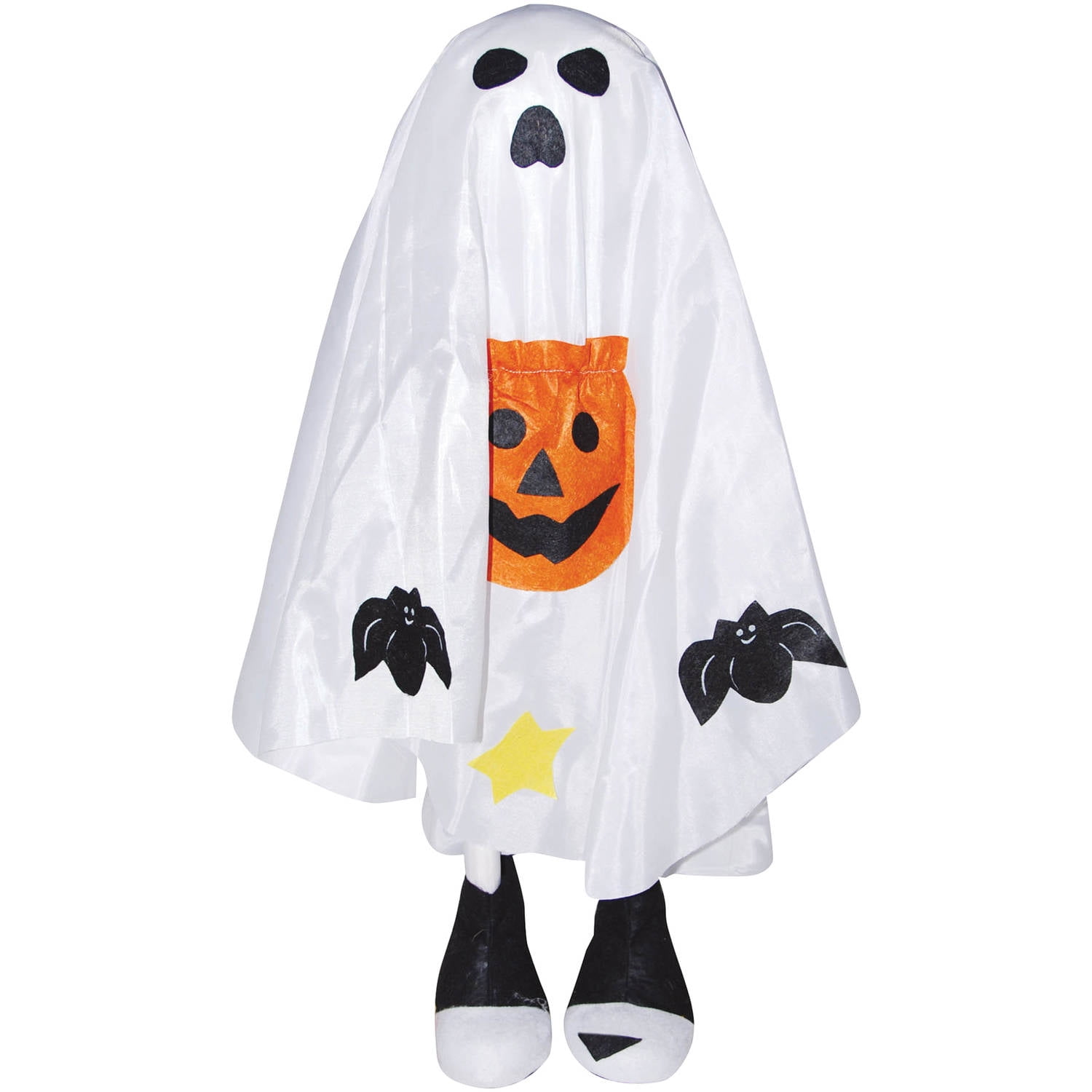 White Standing Halloween Greeter Halloween Decoration - Walmart.com