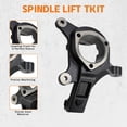 thumbnail image 4 of Kit de niveles de suspensión 2WD con husillos elevadores para Chevrolet Silverado 1500 Tahoe Suburba, 4 of 8