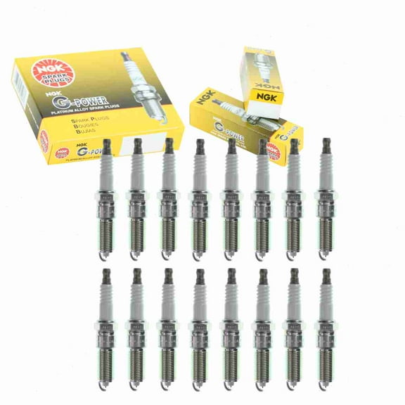 16 pc NGK G-Power Spark Plugs compatible with Dodge Charger 6.1L V8 2006-2010
