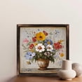 thumbnail image 6 of Floral Arrangement Vintage Style Wooden Sign Wall Plaque - Vintage Art Decoration, Wall Decoration - Ideal Gift For Home Decoration, Living Room, Bathroom, Bedroom, Garden, Dining, Bar, Cafe, Festi, 6 of 7