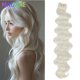 thumbnail image 3 of Typpkmm 30 Pulgadas 200 Gramos Barbe Ombre Rubio T1b/27 Body Wave MarróN M816 Piano 27/613 Gris Blanco 58 Paquetes De Tejido De Pelo SintéTico Pink, 3 of 7