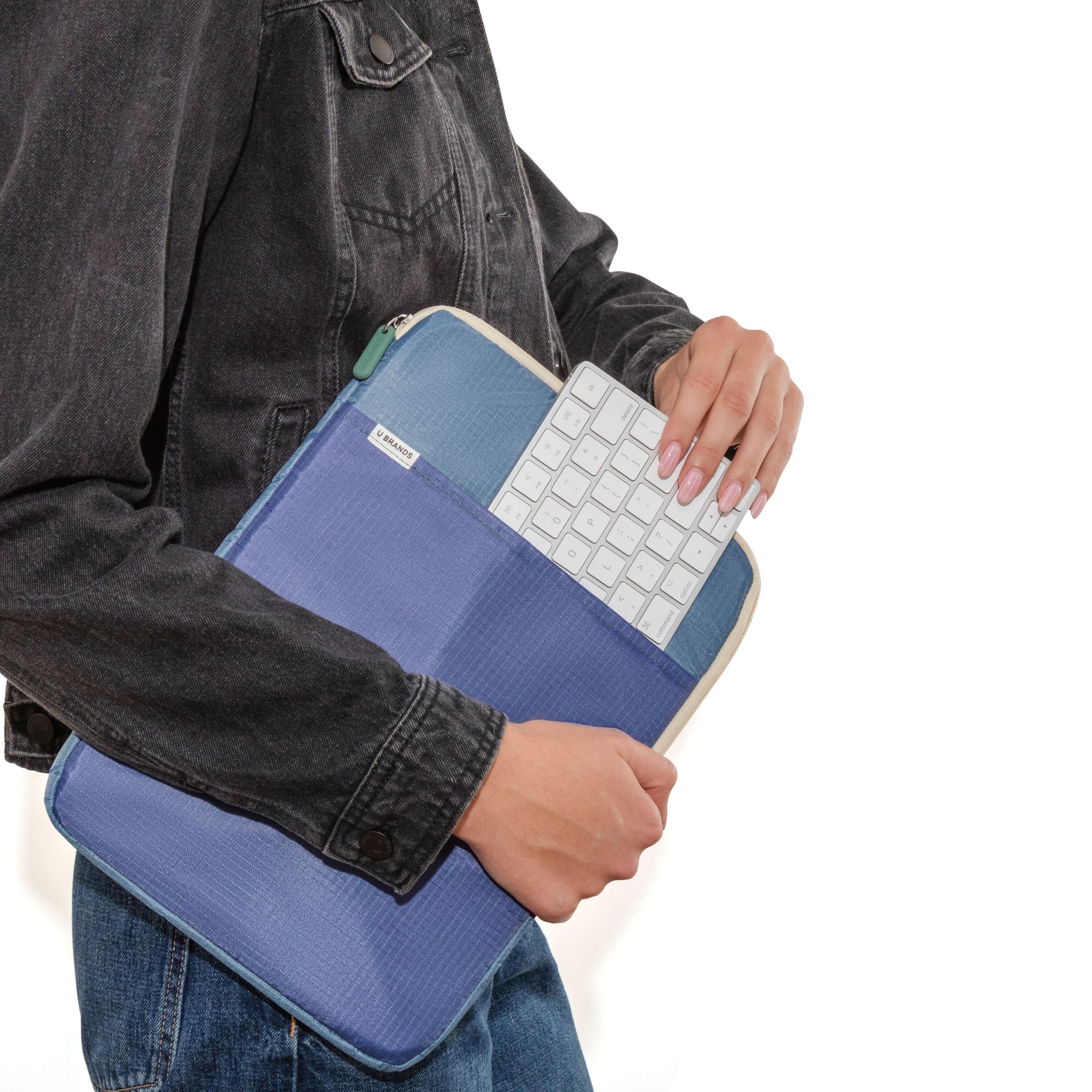 U Brands Ripstop Laptop Sleeve 13 Inch Blue photo 7
