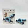 thumbnail image 6 of RENFUGUI Combs for animals,Pet Grooming Brush, Deshedding Tool for Dogs & Cats, Effectively Reduces Shedding by up to 95% for Short Medium and Long Pet Hair, 6 of 9