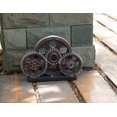 thumbnail image 4 of Rmdusk Industrial Steampunk Gear Train Figurita Rueda dentada Estatua Modelo de Resina Home Bar D?Cor Adorno 7.7"H Cobre, 4 of 5