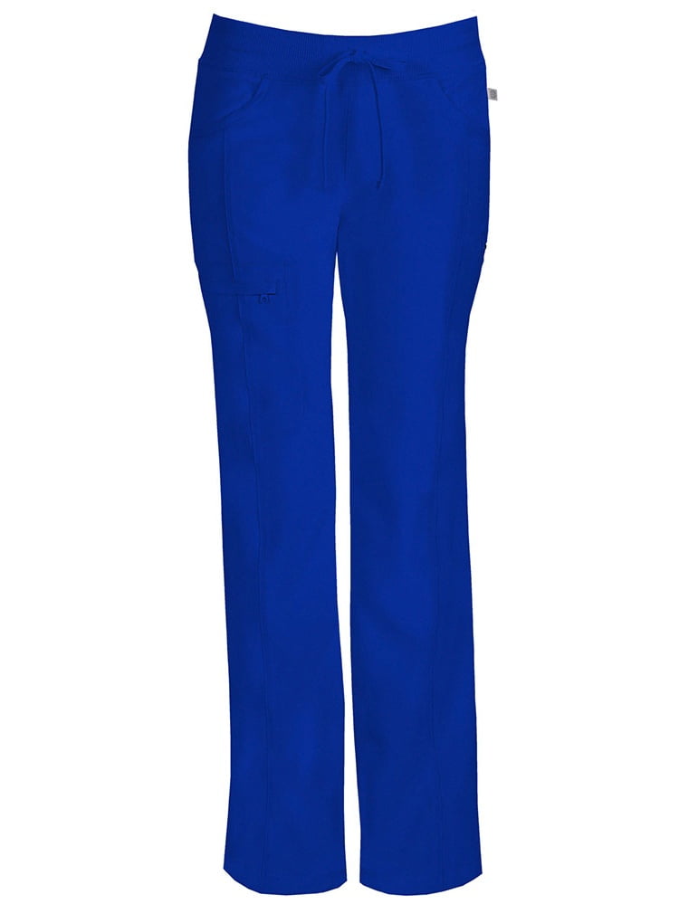 Cherokee Infinity by Cherokee Women's Rib Knit Drawstring Waist Scrub