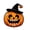 2, variant on Pumpkin Car Stickers Halloween Themed Vehicle Decoration Quick Application