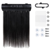 thumbnail image 1 of Soporte para Extensiones de Cabello para Peinar, 4 Modos de Instalación con Herramienta, Soporte para Extensiones de Cabello Diseñado para Lavar B, 1 of 5