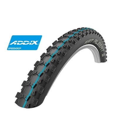Schwalbe Fat Albert HS 401 Addix Speedgrip Tubeless Easy SnakeSkin Mountain Bicycle Tire - (Best Rear Mountain Bike Tire)