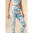 thumbnail image 5 of Women’s Tie Dye Moisture-Wicking Yoga Legging, Comfortable Activewear Stretch Pants, 5 of 7