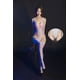 thumbnail image 2 of Lencería sexy para mujer, medias de encaje sedoso brillante y brillante, body ajustado transparente sexy, 2 of 4