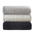 thumbnail image 6 of Home Essence Campbell Grey Reversible HeiQ Smart Temperature Down Alternative Blanket, Full/Queen, 6 of 7