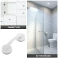 thumbnail image 3 of BESTYASH White Support Handles for Sliding Glass Doors and Cabinets with Easy Suction Cup Mount, 3 of 8