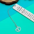 thumbnail image 4 of Daughter Gifts from Mom Daughter Bookmark Graduation Gifts for Daughter Stepdaughter Inspirational Gifts for Daughter I Love You Daughter Birthday Gifts Christmas Wedding Gifts for Daughter, 4 of 6