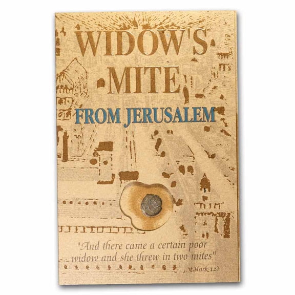 Widow's Mite from Jerusalem w/ COA (103-76 BC)